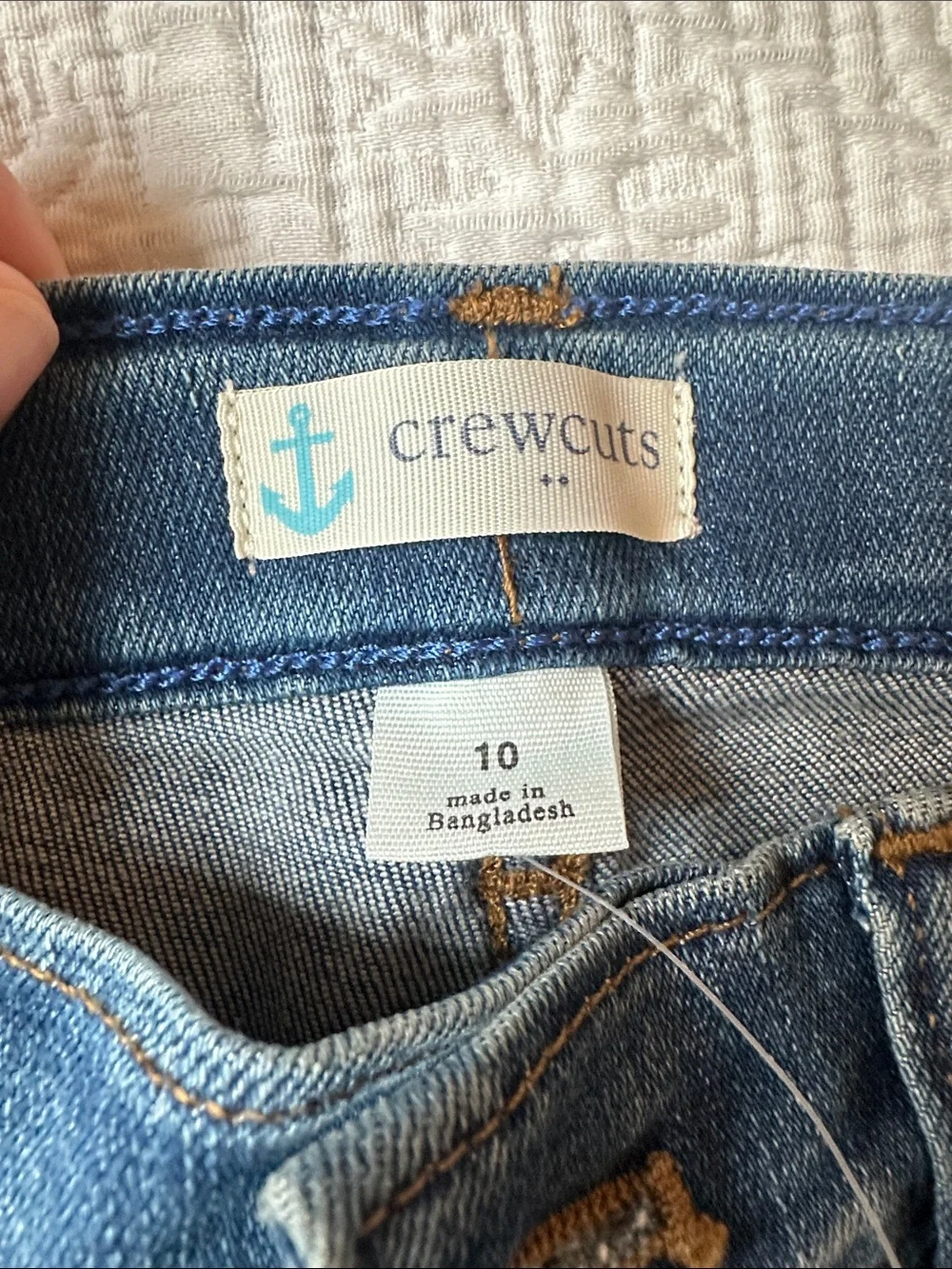 NWT Crewcuts Boy’s Blue Slim Stretch Jeans